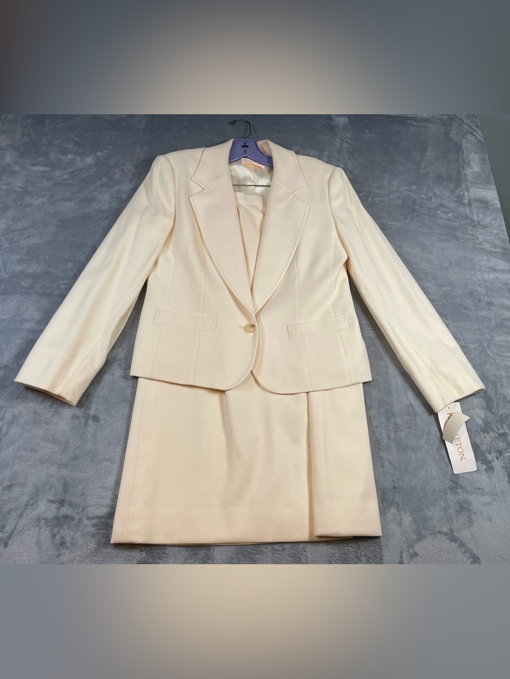 VTG NWT Pendleton Blazer Skirt Suit Set Virgin Wool Women's 10/12 RARE Read Desc